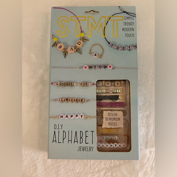 STMT D.I.Y Alphabet Jewelry (NWT) - Picture 3 of 12